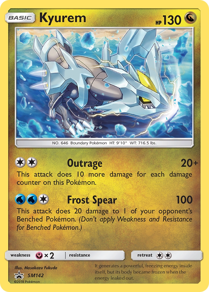 Kyurem (SM142) [Sun & Moon: Black Star Promos] | Cracking-Singles