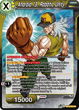 Android 13, Robotic Unity (Uncommon) [BT13-094] | Cracking-Singles