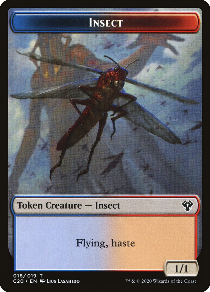 Insect // Drake [Commander 2020 Tokens] | Cracking-Singles