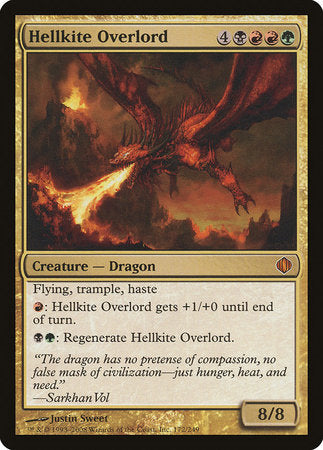 Hellkite Overlord [Shards of Alara] | Cracking-Singles