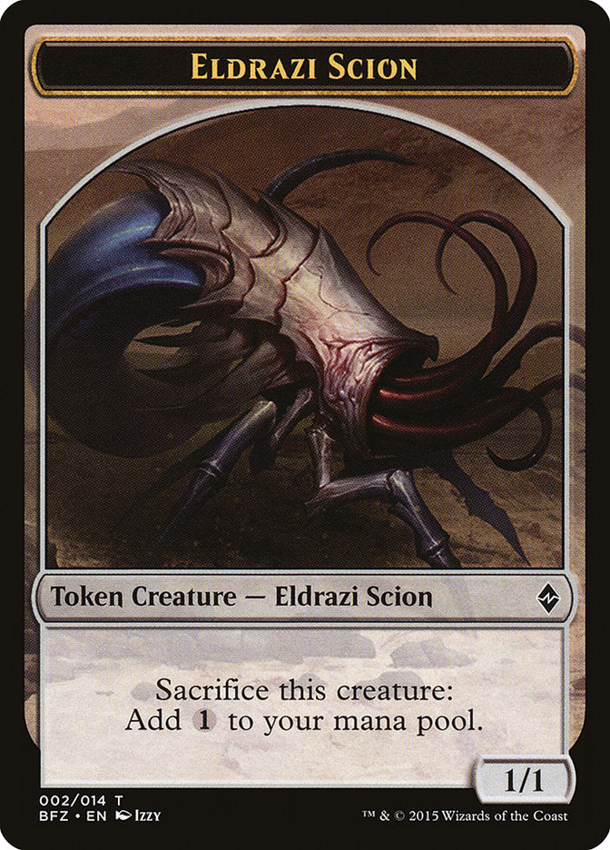 Eldrazi Scion (002/014) [Battle for Zendikar Tokens] | Cracking-Singles