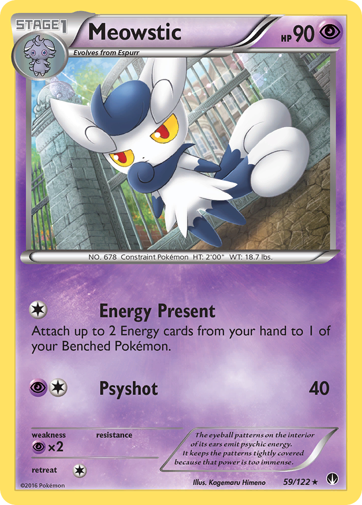 Meowstic (59/122) [XY: BREAKpoint] | Cracking-Singles