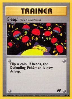 Sleep! (79/82) [Team Rocket Unlimited] | Cracking-Singles