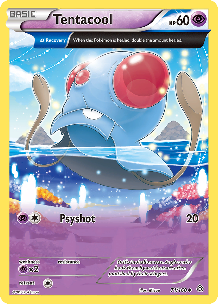 Tentacool (71/160) [XY: Primal Clash] | Cracking-Singles