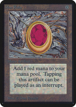 Mox Ruby [Limited Edition Alpha] | Cracking-Singles