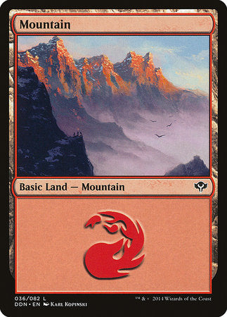 Mountain (36) [Duel Decks: Speed vs. Cunning] | Cracking-Singles