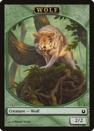 Wolf Token [Born of the Gods Tokens] | Cracking-Singles