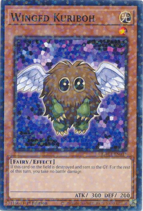 Winged Kuriboh (Duel Terminal) [HAC1-EN013] Common | Cracking-Singles