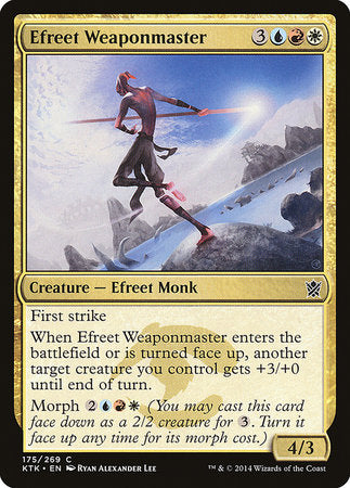 Efreet Weaponmaster [Khans of Tarkir] | Cracking-Singles