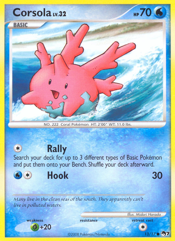 Corsola (13/17) [POP Series 7] | Cracking-Singles