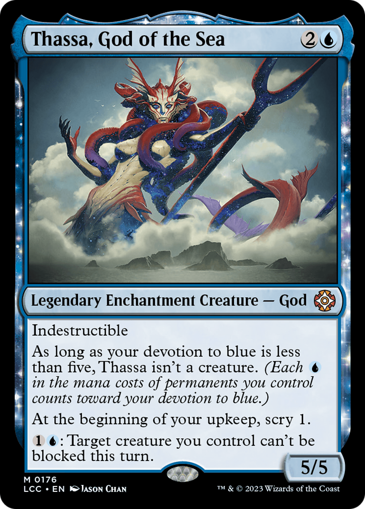 Thassa, God of the Sea [The Lost Caverns of Ixalan Commander] | Cracking-Singles