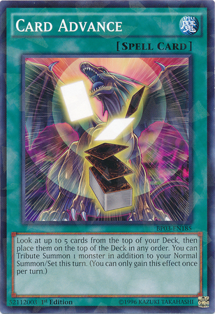 Card Advance [BP03-EN185] Shatterfoil Rare | Cracking-Singles