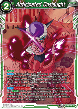 Anticipated Onslaught (Uncommon) [BT13-086] | Cracking-Singles