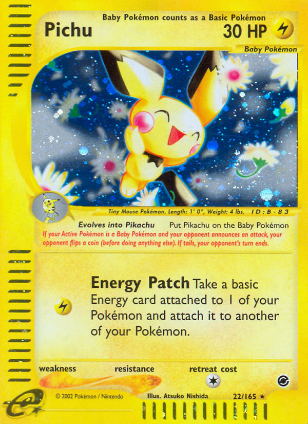 Pichu (22/165) [Expedition: Base Set] | Cracking-Singles