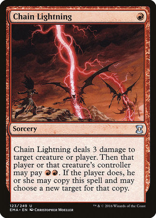 Chain Lightning [Eternal Masters] | Cracking-Singles