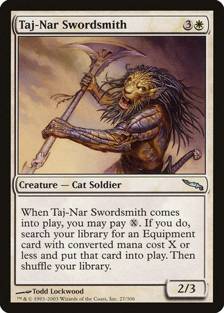 Taj-Nar Swordsmith [Mirrodin] | Cracking-Singles