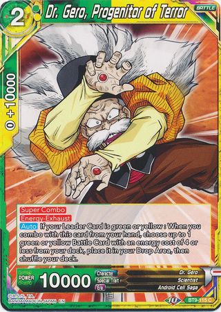 Dr. Gero, Progenitor of Terror [BT9-115] | Cracking-Singles