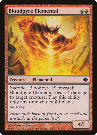 Bloodpyre Elemental [Shards of Alara] | Cracking-Singles