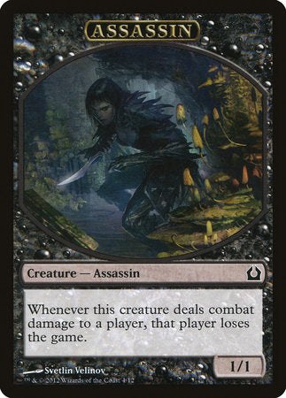 Assassin Token [Return to Ravnica Tokens] | Cracking-Singles