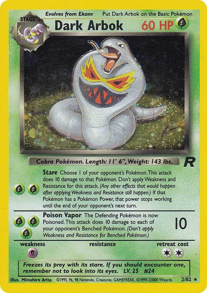 Dark Arbok (2/82) [Team Rocket Unlimited] | Cracking-Singles