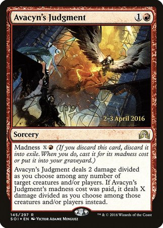 Avacyn's Judgment [Shadows over Innistrad Promos] | Cracking-Singles