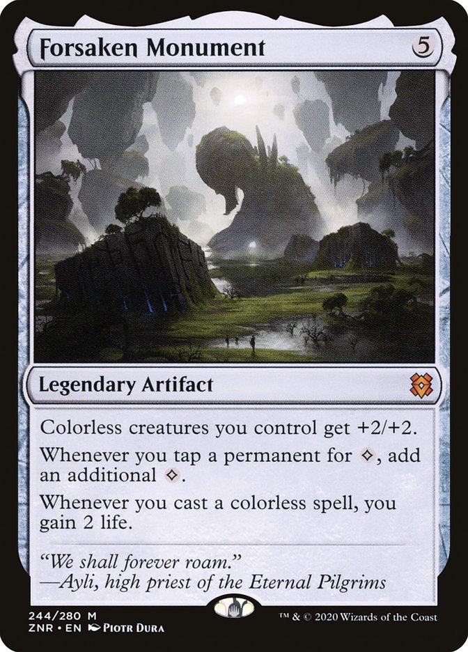 Forsaken Monument [Zendikar Rising] | Cracking-Singles