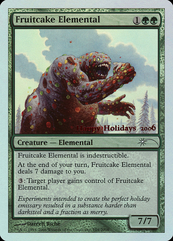 Fruitcake Elemental [Happy Holidays] | Cracking-Singles