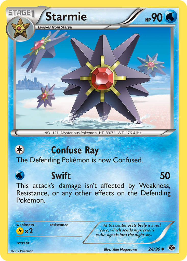 Starmie (24/99) [Black & White: Next Destinies] | Cracking-Singles