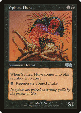 Spined Fluke [Urza's Saga] | Cracking-Singles