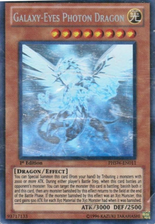 Galaxy-Eyes Photon Dragon [PHSW-EN011] Ghost Rare | Cracking-Singles