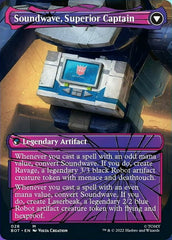 Soundwave, Sonic Spy // Soundwave, Superior Captain (Shattered Glass) [Universes Beyond: Transformers] | Cracking-Singles