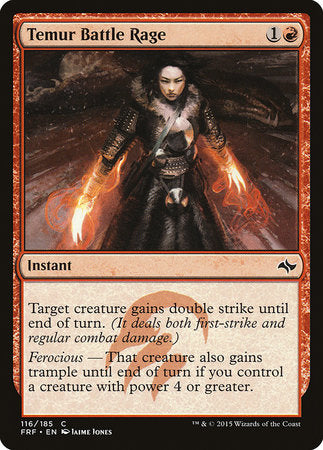 Temur Battle Rage [Fate Reforged] | Cracking-Singles