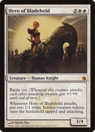 Hero of Bladehold [Mirrodin Besieged] | Cracking-Singles