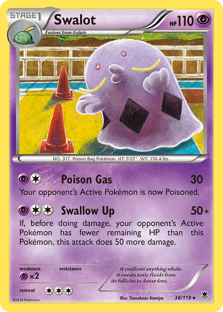 Swalot (38/119) [XY: Phantom Forces] | Cracking-Singles