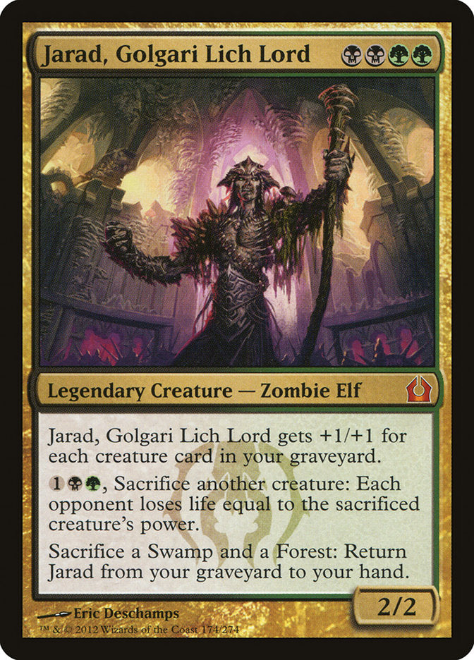 Jarad, Golgari Lich Lord [Return to Ravnica] | Cracking-Singles