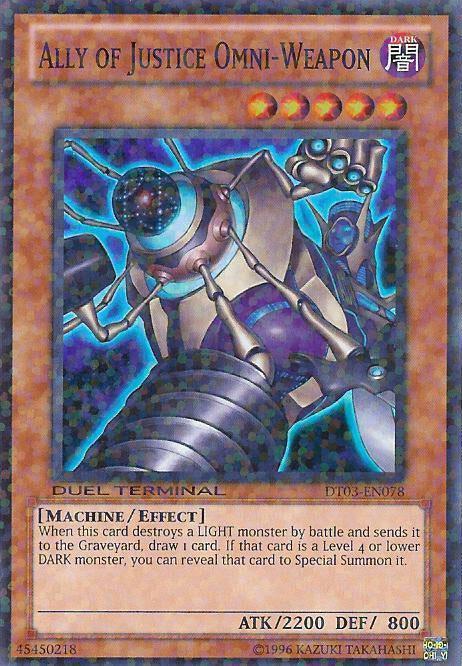 Ally of Justice Omni-Weapon [DT03-EN078] Super Rare | Cracking-Singles