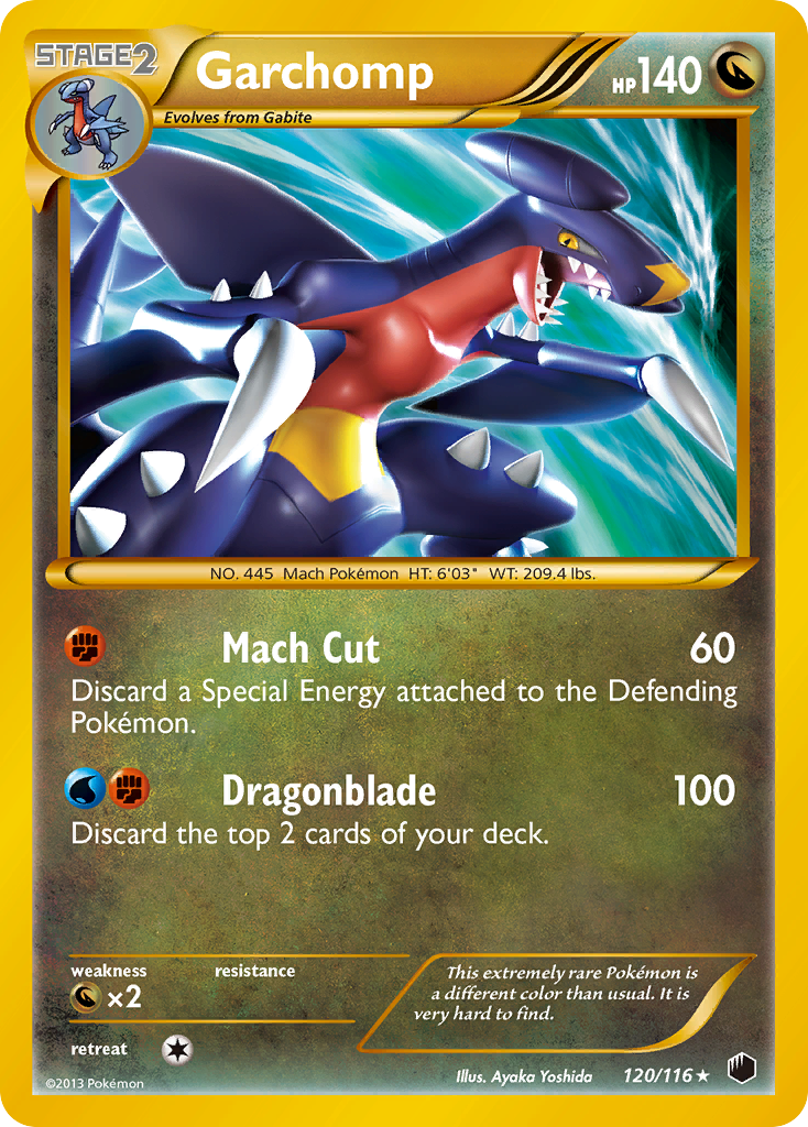 Garchomp (120/116) [Black & White: Plasma Freeze] | Cracking-Singles