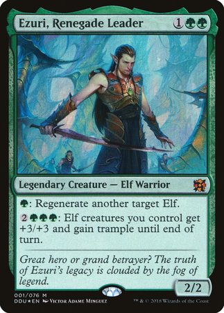 Ezuri, Renegade Leader [Duel Decks: Elves vs. Inventors] | Cracking-Singles