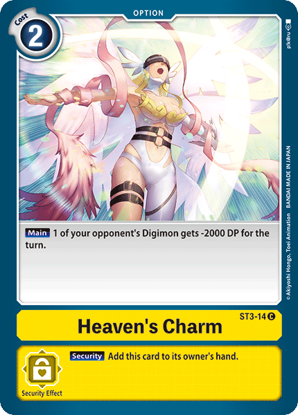 Heaven's Charm [ST3-14] [Starter Deck: Heaven's Yellow] | Cracking-Singles