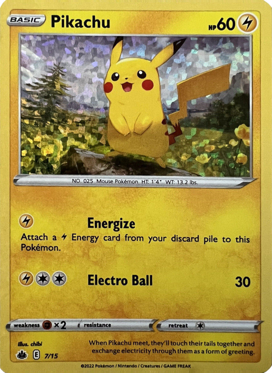 Pikachu (7/15) [McDonald's Promos: Match Battle] | Cracking-Singles