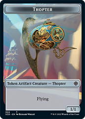 Elephant // Thopter Double-Sided Token [Starter Commander Decks] | Cracking-Singles