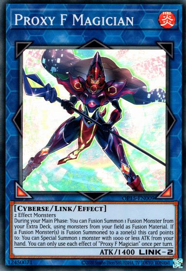 Proxy F Magician [OP15-EN009] Super Rare | Cracking-Singles