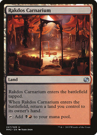 Rakdos Carnarium [Modern Masters 2015] | Cracking-Singles