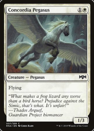 Concordia Pegasus [Ravnica Allegiance] | Cracking-Singles