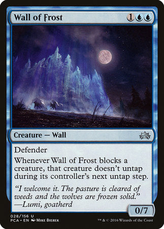 Wall of Frost [Planechase Anthology] | Cracking-Singles