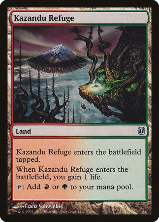 Kazandu Refuge [Duel Decks: Ajani vs. Nicol Bolas] | Cracking-Singles