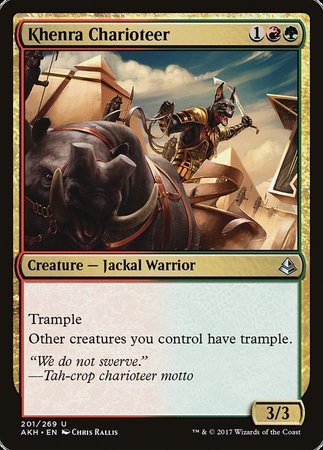 Khenra Charioteer [Amonkhet] | Cracking-Singles