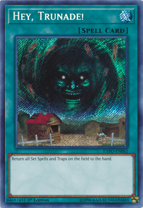 Hey, Trunade! [EXFO-EN062] Secret Rare | Cracking-Singles