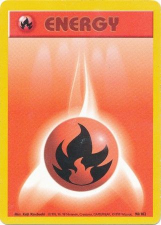 Fire Energy (98/102) [Base Set Unlimited] | Cracking-Singles