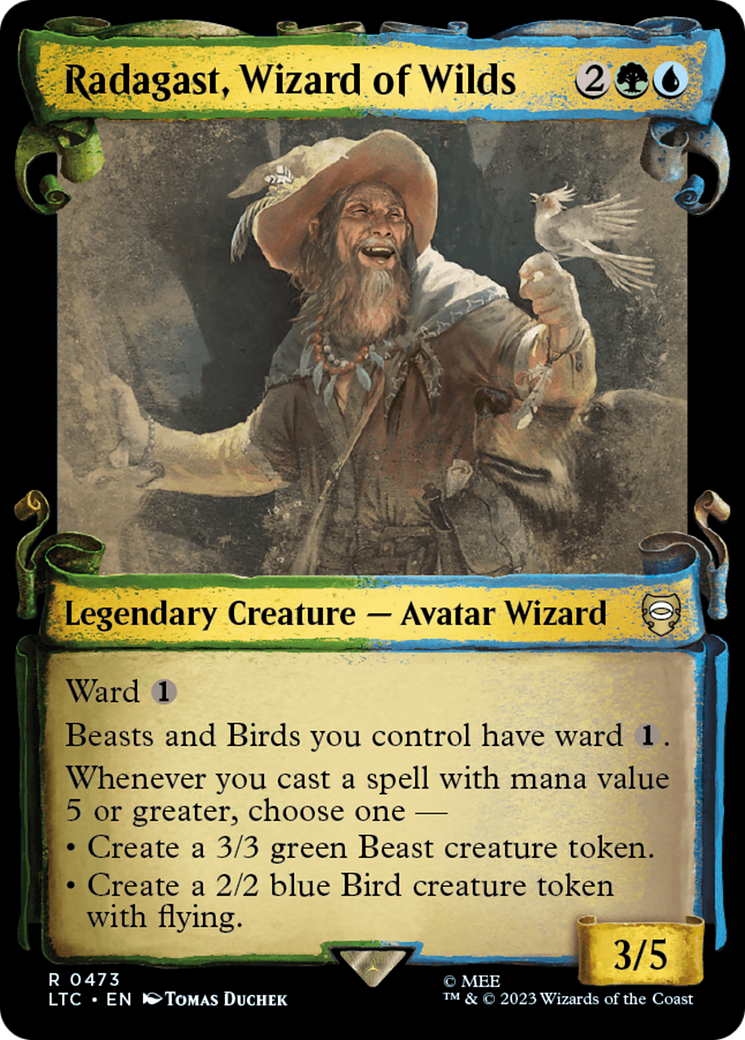 Radagast, Wizard of Wilds [The Lord of the Rings: Tales of Middle-Earth Commander Showcase Scrolls] | Cracking-Singles